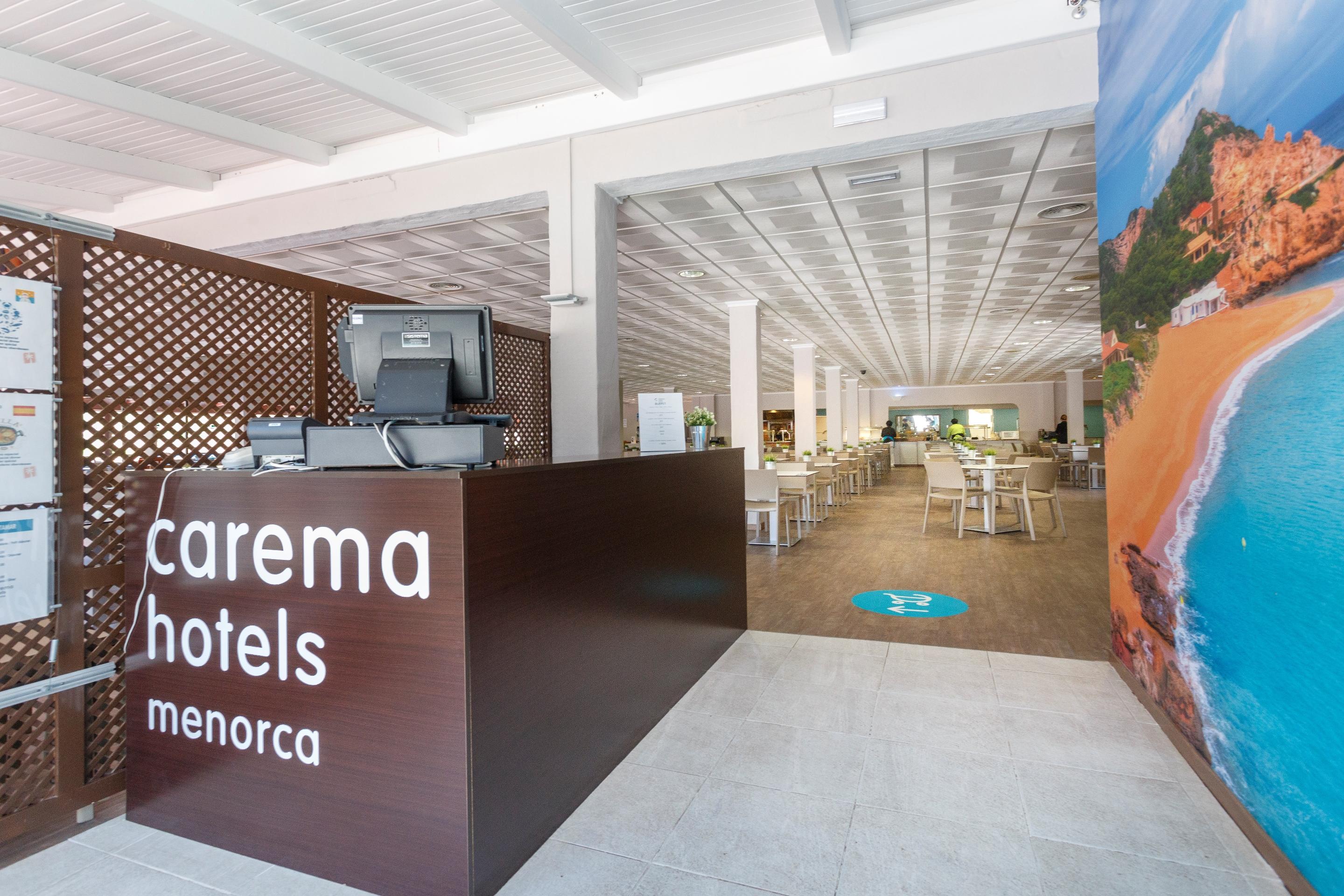 Carema Club Resort Playas De Fornells Restaurant photo