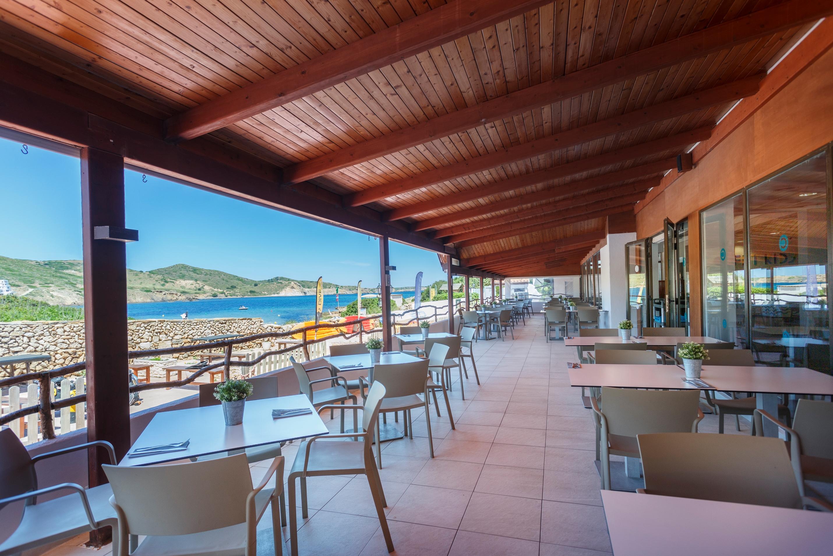 Carema Club Resort Playas De Fornells Restaurant photo